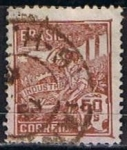 Stamps Brazil -  Scott  222  Industria (4)