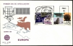 Stamps Spain -  EUROPA CEPT 1991 - Europa espacial - Inta Nasa - Satélite Olympus SPD