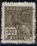 Stamps Brazil -  Scott  228  Mercury (3)