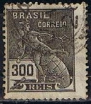 Stamps Brazil -  Scott  228  Mercury (5)