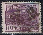 Sellos de America - Brasil -  Scott  236  Ferrocarril (3)