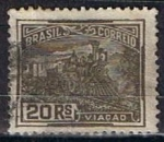 Stamps Brazil -  Scott  237  Ferrocarril (3)