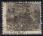 Stamps Brazil -  Scott  237  Ferrocarril (5)