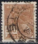 Stamps Brazil -  Scott  253  Mercury (9)