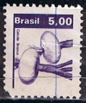 Sellos de America - Brasil -  Scott  1661  Cebollas (3)