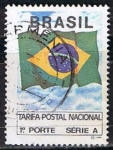 Sellos de America - Brasil -  Scott  2320  Bandera de Brasil (5)