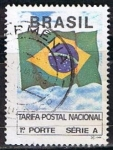 Stamps Brazil -  Scott  2320  Bandera de Brasil (5)