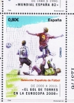Sellos de Europa - Espaa -  Edifil  4666 E Seleción Española de Fútbol.   