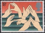 Stamps : Europe : United_Kingdom :  AÑO INTERNACIONAL DE LAS PERSONAS DISCAPACITADAS. RESERVADO