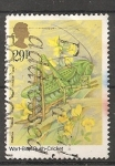 Stamps United Kingdom -  Insectos de UK