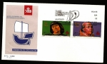Stamps Spain -  V Centenario del descubrimiento de América - personajes - SPD