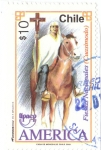 Stamps Chile -  Caballo