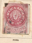 Stamps America - Argentina -  edicion 1862