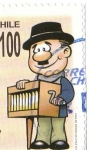 Stamps Chile -  Organillero