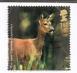 Stamps United Kingdom -  Fauna. Animales del bosque.