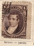 Stamps Argentina -  Pres. Mariano Moreno Ed 1873