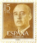 Stamps Spain -  General Franco