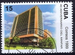 Stamps : America : Cuba :  40 Anivº del Edificio Minfar.