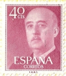 Stamps : Europe : Spain :  General Franco