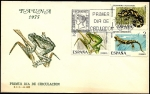 Sellos de Europa - Espa�a -  Fauna 1975 - Tritón -Salamandra - Ranita de San Antonio  - SPD