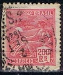 Stamps Brazil -  Scott   247 Aviacion (2)