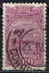 Stamps Brazil -  Scott  C20  Santos-Dumont´s Biplano