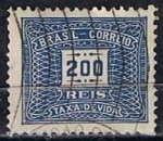 Stamps Brazil -  Scott  J34  Cifras