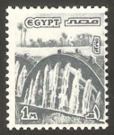 Sellos de Africa - Egipto -  1053 - noria de regadío