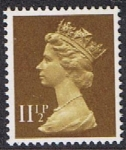 Stamps United Kingdom -  ISABEL II TIPO MACHIN 15/8/79