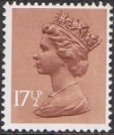 Stamps : Europe : United_Kingdom :  ISABEL II TIPO MACHIN 30/1/80
