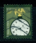 Stamps : America : United_States :  Reloj