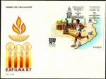 Stamps Spain -  Exfilna 87   HB - Girona  - SPD