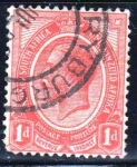 Stamps : Africa : South_Africa :  Gearge V	