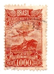 Stamps : America : Brazil :  AEREO-JAHU-1927