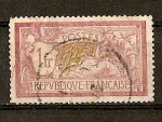 Stamps : Europe : France :  Merson - Color central desplazado.