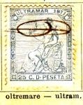 Stamps Europe - Spain -  Ultramar 1871