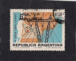Stamps : America : Argentina :  El Chocon - Cerros Colorados