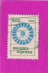 Stamps : America : Argentina :  Escarapela