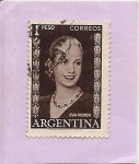 Sellos de America - Argentina -  Eva Peron