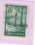 Sellos de America - Argentina -  Lago Nahuel Huapi