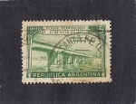 Stamps : America : Argentina :  Puente Internacional Argentina - Brasil
