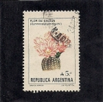 Sellos del Mundo : America : Argentina : Flor de Cactus