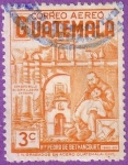 Stamps Guatemala -  Pedro de Bethancourt y enfermo