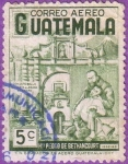 Stamps : America : Guatemala :  Pedro de Bethancourt y enfermo