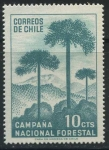 Stamps Chile -  Scott 363 - Campaña de Reforestación