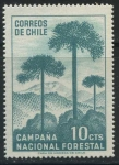 Sellos del Mundo : America : Chile : Scott 363 - Campaña de Reforestación