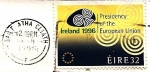 Stamps : Europe : Ireland :  Irlanda Presidencia de la Unión Europea 