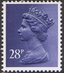 Stamps United Kingdom -  ISABEL II TIPO MACHIN 30/3/1983
