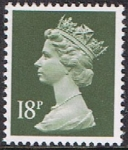 Sellos de Europa - Reino Unido -  ISABEL II TIPO MACHIN 28/8/84