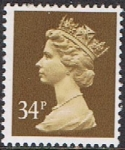 Stamps United Kingdom -  ISABEL II TIPO MACHIN 28/8/84